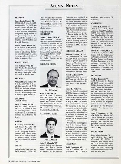 Alumni Notes, December 1990